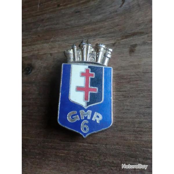 insigne GMR 6 groupement moyen rgionaux / drago paris