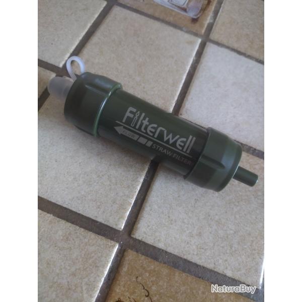 Paille Filtre a eau de survie