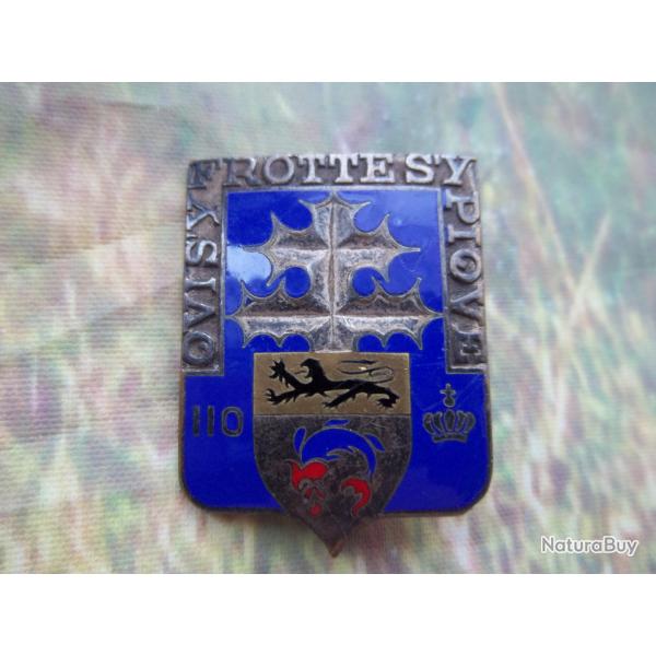 110 me rgiment d'infanterie insigne (110 e RI) Dissolution 2014 Drago
