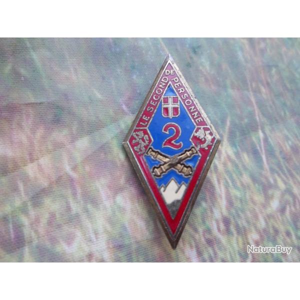 insigne 2me rgiment artillerie de montagne RAM