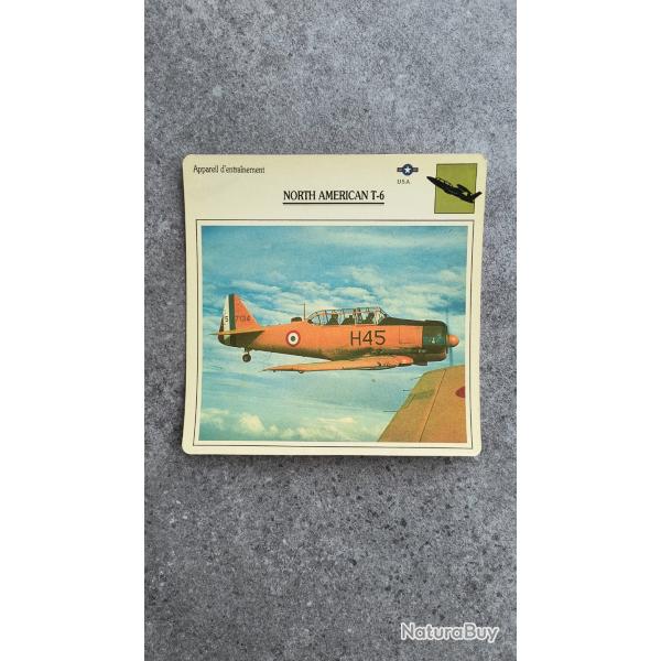 Collection fiches avions militaires - Edito-Service Genve - Vintage annes 80