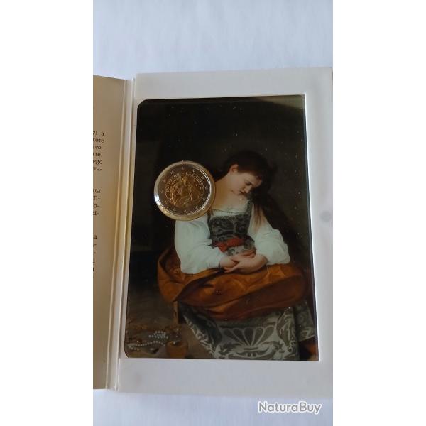 2  San Marino neuve , coffret BE  Caravaggio 2021