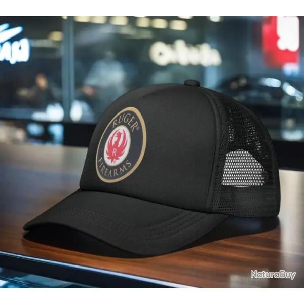 Casquette ruger noir