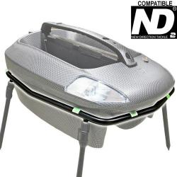 Support Bateau Bait Boat Pod Basic Inox Noir pour New Direction ND2