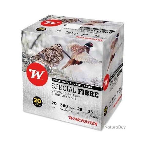 Cartouches Winchester special fibre 28 BG cal 20-Plomb 6