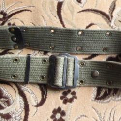 CEINTURON TAP MLE 1953 ARMEE FRANCAISE para indo algérie 50 / 53 légion indochine TRES BEL ETAT