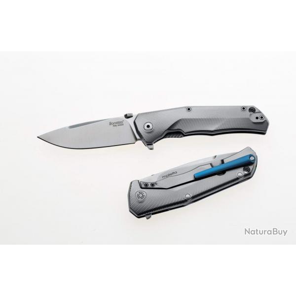 LionSteel TRE BL  le couteau pliant  trois systmes d'ouverture, Blue Titanium