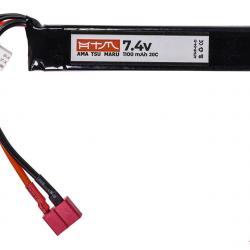 ATM Power Batterie LiPo 7,4V 1100mAh 20C Mini Stick (Deans Large)