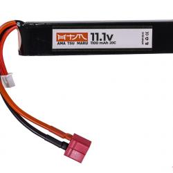 ATM Power Batterie LiPo 11,1V 1100mAh 20C Mini Stick (Deans Large)