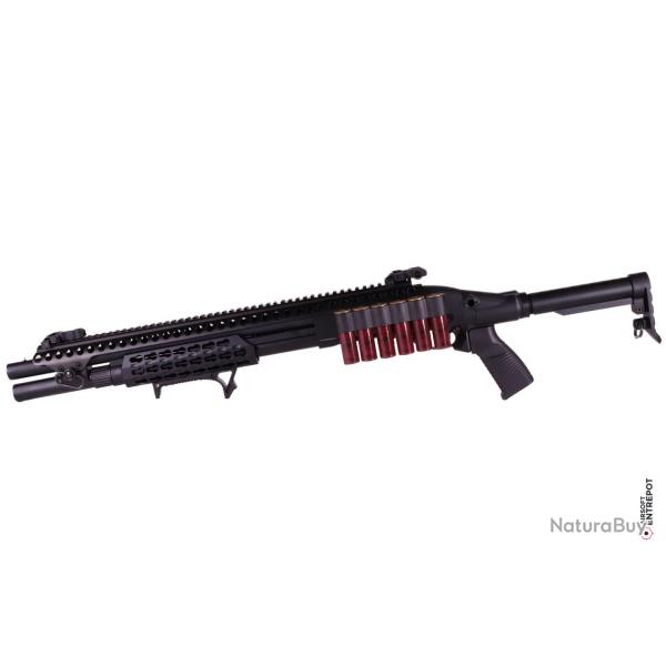 Golden Eagle Fusil  Pompe M870 Gaz (M8875 / Noir)