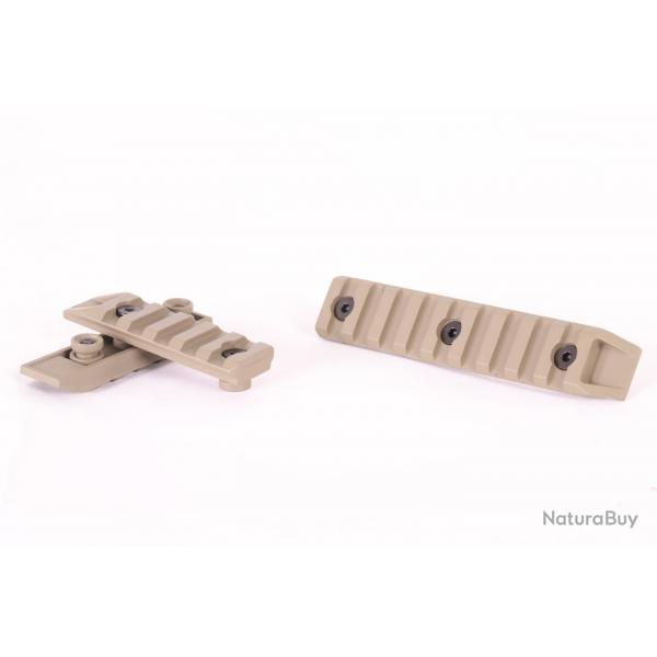 Cyma Lot De Rails Picatinny Key-Mod Tan