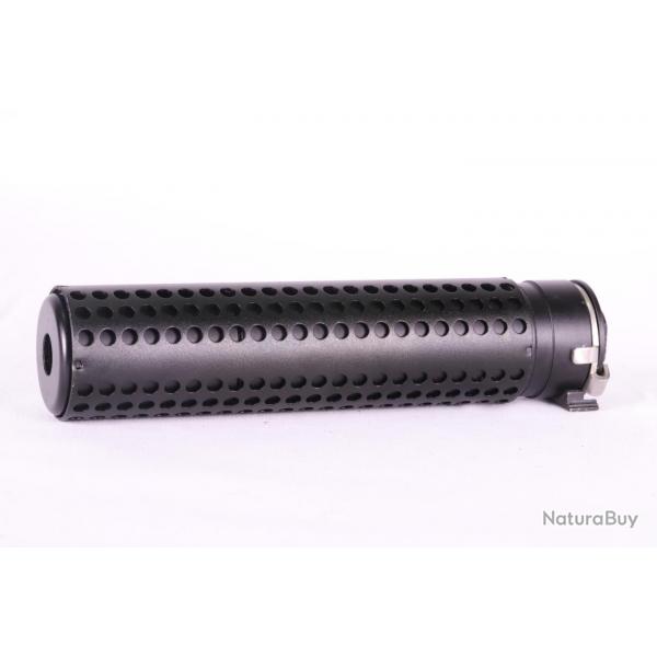 E&C Silencieux 168x39mm QD avec Cache Flamme