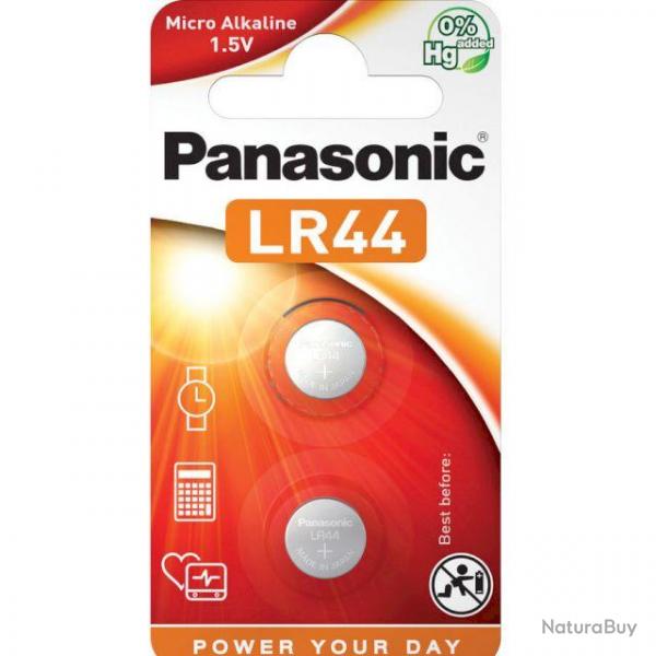 PILES LR44 AG13 ALCALINES A76 1.5V 120mAh (2 piles)