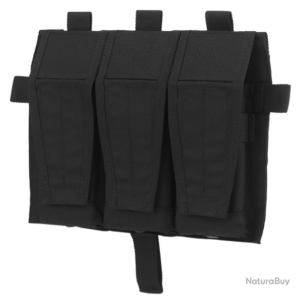 Wo Sport Front Flap Velcro Triple 5.56 (BK)