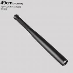 ENCHERE.....Lampe MATRAQUE sécurité ALUMINIUM 49cm 20 000 lumens....