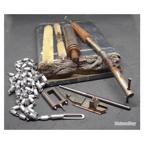 boite de nettoyage allemande pour panzerbusche - Reinigungsgert 34 Lg ( Lang ) - code cnx