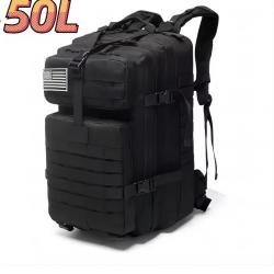 Sac à dos tactique 50 Litres Noir