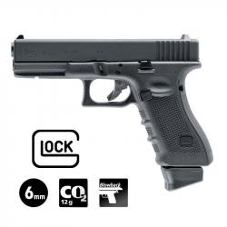 PISTOLET GLOCK 17 Gen4 Noir - 6 mm BB - CO² 1J