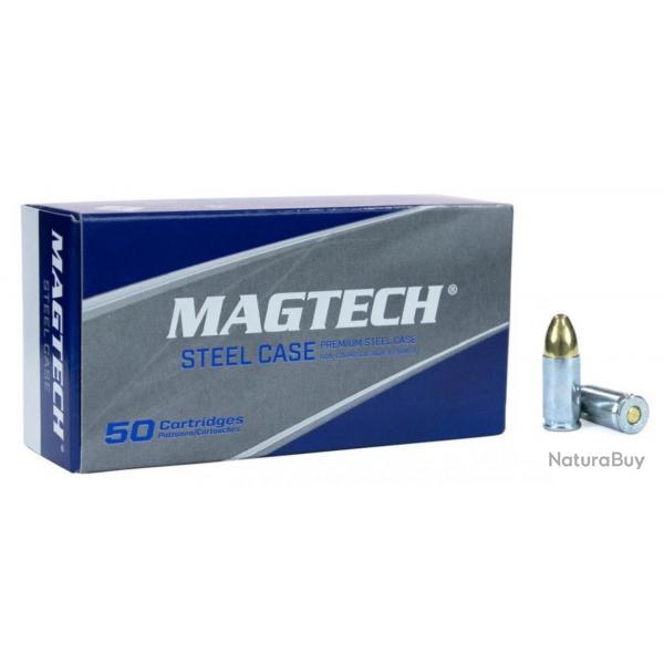 MAGTECH cal.9mm PARA FMJ STEEL /1000 cartouches