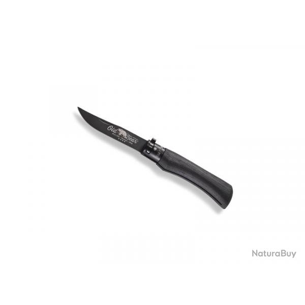 COUTEAU OLD BEAR TOTAL BLACK VIROLE NOIRE TAILLE S