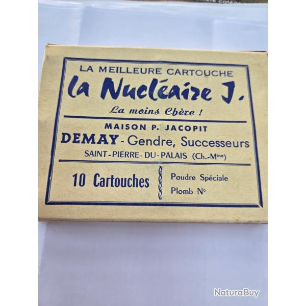 boite cartouche " la nuclaire" pour collection pb 4
