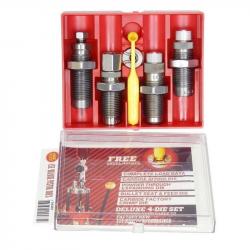 Jeux d'outils LEE Deluxe Pistol 4-Die Set cal.9mm Luger