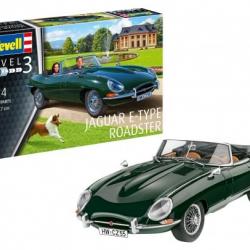 Jaguar E-type roadster 1/24 | Revell (0000 3389) - Maquette à monter