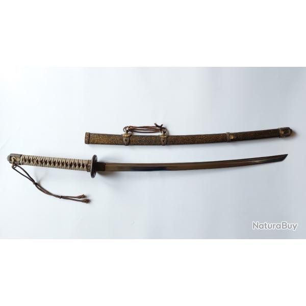 Sabre Katana Marshall - Fourreau en mtal tachet