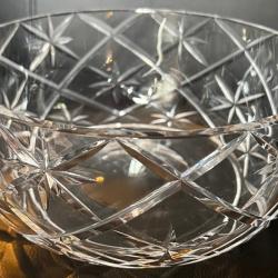 Saladier en cristal