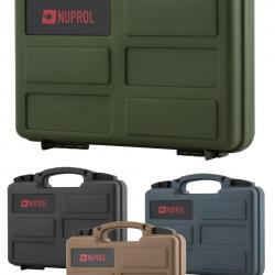 Mallette 31X25X8 pour arme de poing / choix coloris Vert