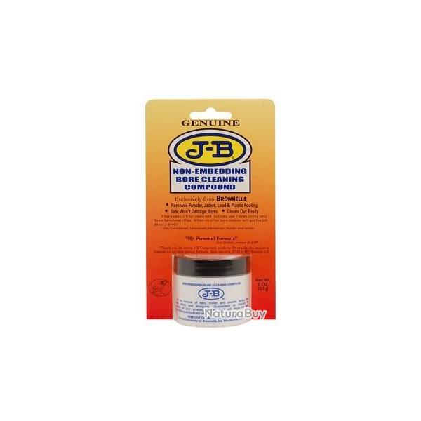 Pte de nettoyage JB pour canon (Poudre, Molycoat et Solvant)