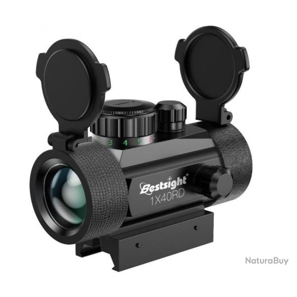 TOP ENCHERE.....Viseur Tubulaire BESTSIGHT 40 Multi-R POINT ROUGE et POINT VERT