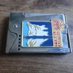 briquet essence souvenir militaire en autriche 1949