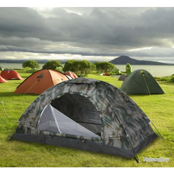 Tente Camping 1/2 Personnes Etanche Portable Plage Randonne Anti UV UPF 30 + Livraison Offerte