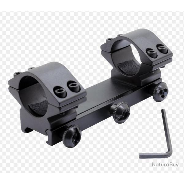 Montage monobloc bas TIROPTIC colliers 25,4mm
