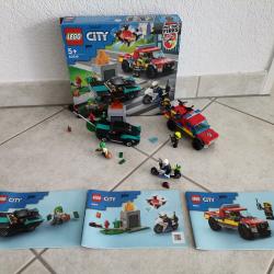 Lego City, Sauvetage des pompiers et poursuite policière 60319