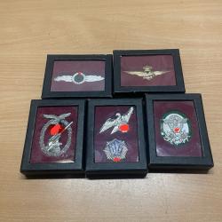 Lot de 5 insignes REPRO allemande ww2