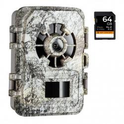 CAMÉRA DE SURVEILLANCE 24MP + CARTE SD OFFERTE - LIVRAISON GRATUITE