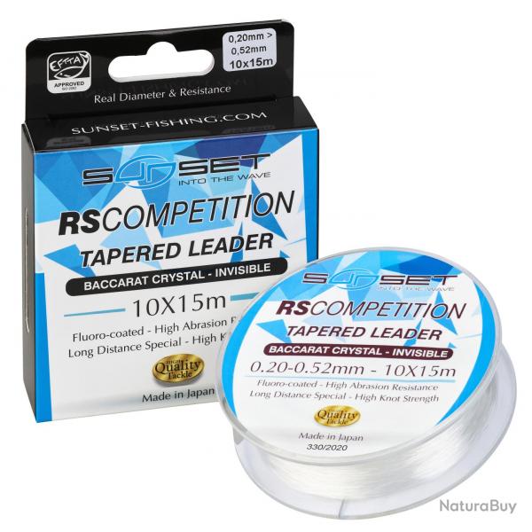 Arrache Conique Sunset Tapered Leader Rs Competition 10x15m 20/100-52/100