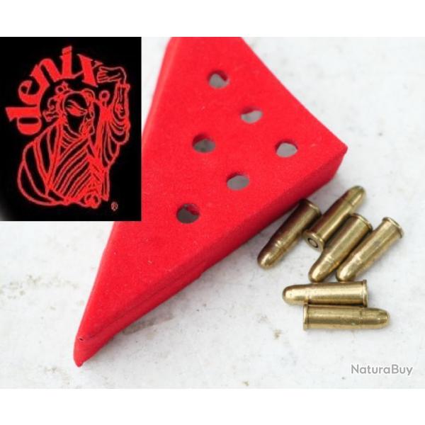 lot 6 cartouches DENIX pour COLT PEACEMAKER 1886 avec prsentoir rouge ref EBR24MUD001