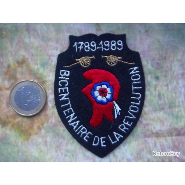 cusson collection bicentenaire de la rvolution insigne tissu vintage