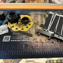 HIKMICRO Bague adaptatrice THUNDER 52/71 et 61/68mm + convertisseur + bague de réduction + montage