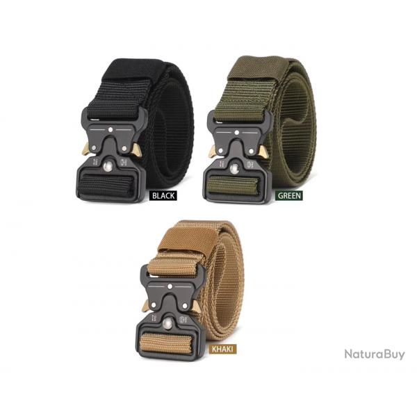 ENCHERE...Ceinture Tactique multifonctionnelle en Nylon Coloris au choix
