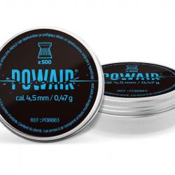 PLOMBS PLATS POWAIR C4.5 X 500 carabine 4.5 LIV OFFERTE 3