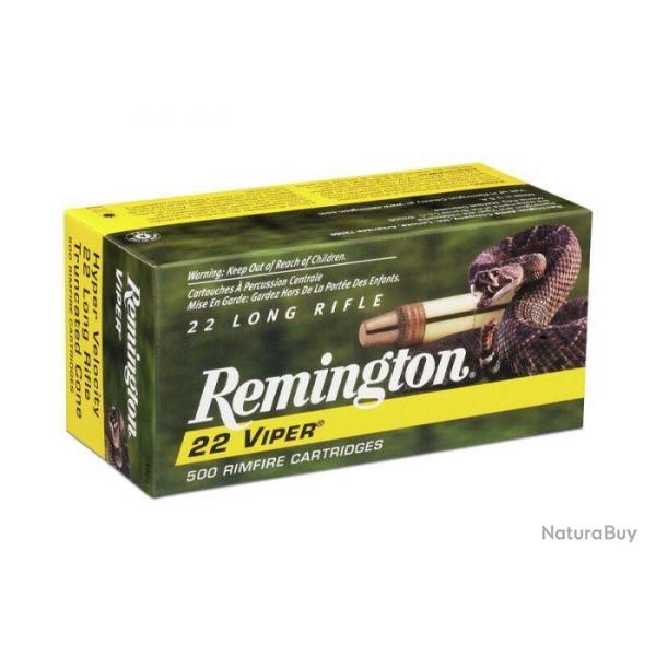 Cartouches Remington Viper HV 22LR 36gr
