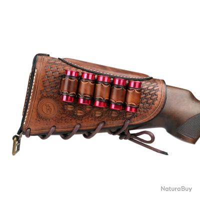 Busc de crosse avec cartouchiere tourbon - Buscs de crosse (9974317