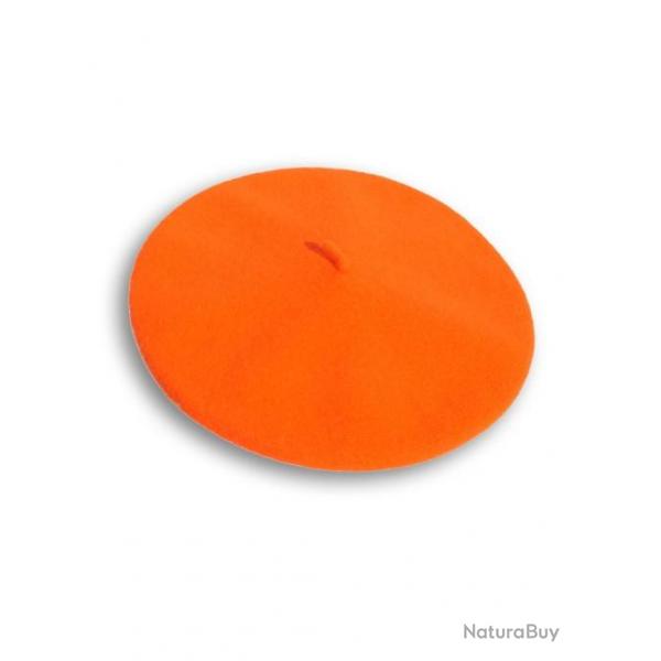 LOVERGREEN BERET ORANGE FLUO
