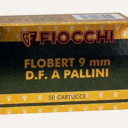 FIOCCHI CARTOUCHES 9 MM FLOBERT A GRENAILLE DE PLOMB N°8