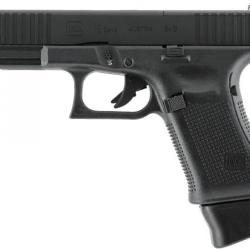 NOUVEAUTÉ 2025 PISTOLET GLOCK 19 GEN5 MOS CO2 CAL BB/4.5 2J BLACK AVEC 4 INTERFACES