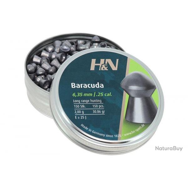 200 Plombs Baracuda 6.35mm H&N